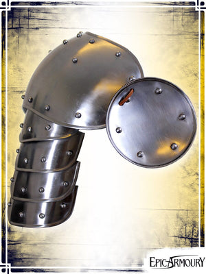 Warrior Pauldrons - Shinny Plate Pauldrons Epic Armoury
