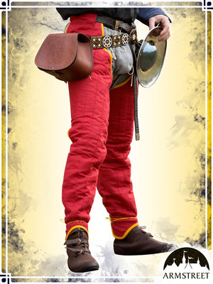 Kingmaker Chausses Gambesons ArmStreet Red|Yellow Small