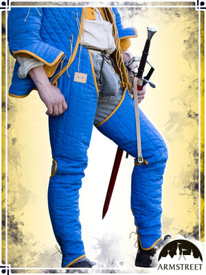 Kingmaker Chausses Gambesons ArmStreet Blue|Yellow Small