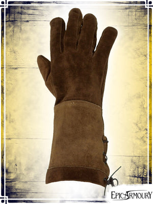 Suede Fencing Gloves Gloves Epic Armoury