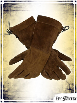 Suede Fencing Gloves Gloves Epic Armoury