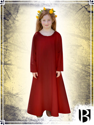 Children's Underdress Ylvi Girls Burgschneider 4-5 years Red