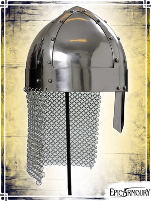Viking Spagenhelm Plate Helmets Epic Armoury Medium Shinny