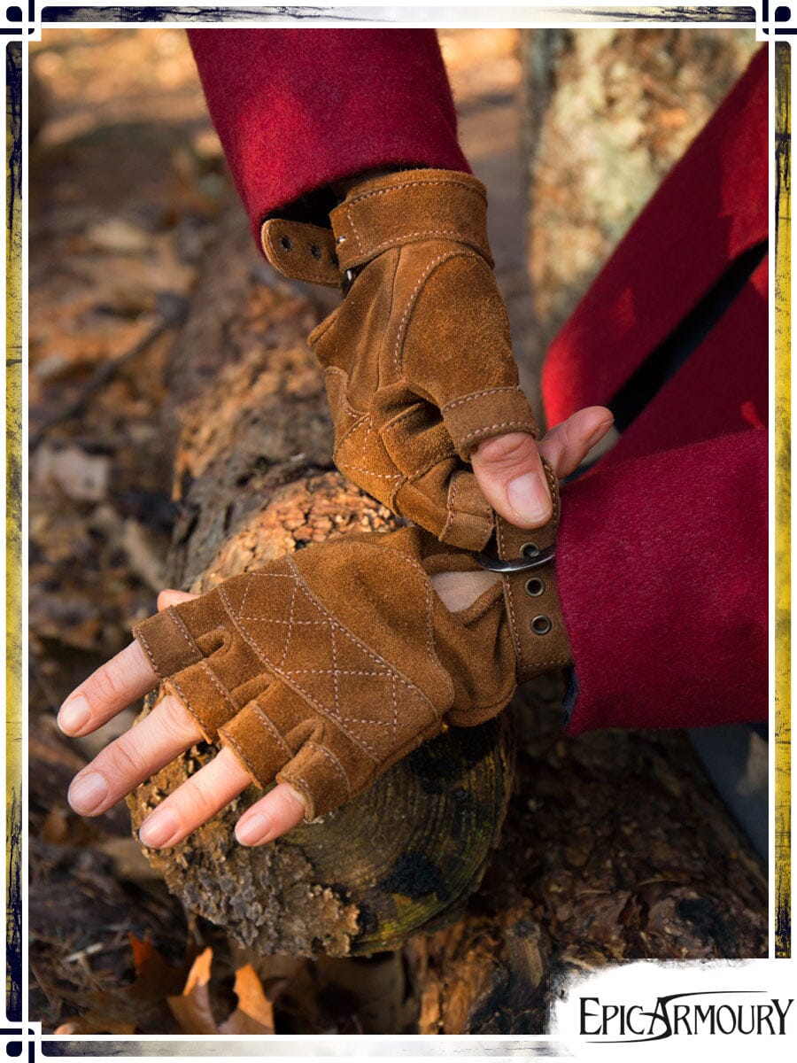 Celtic Gloves Suede Gloves Epic Armoury