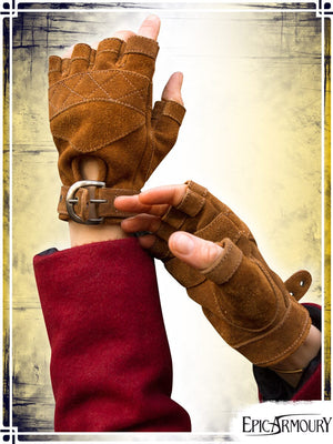 Celtic Gloves Suede Gloves Epic Armoury