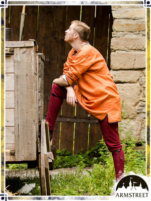 Long Sleeves 12th Tunic Tunics ArmStreet Orange Large
