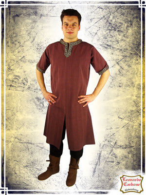 Tunic with Trims Richard Tunics Leonardo Carbone 3XLarge Red