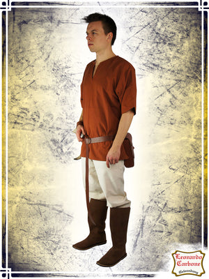Simple Tunic Tunics Leonardo Carbone Large Rust