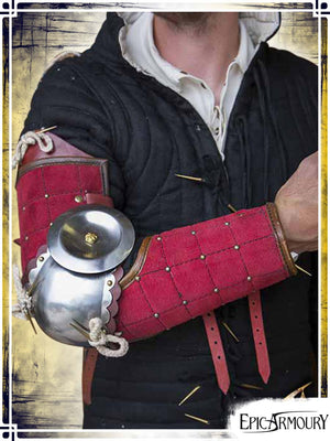 Splint Armored Arms Full Arms & Elbows Epic Armoury Red