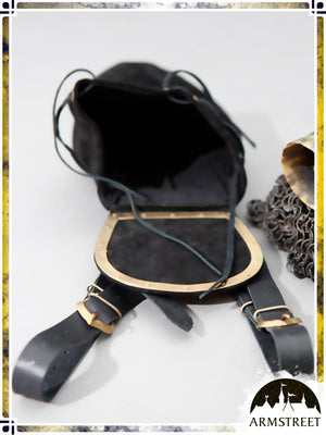 Knight of the West Pouch Pouches & Bags ArmStreet Black|Stainless Steel