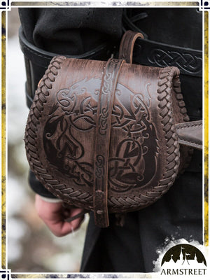 Viking Wolf Pouch Pouches & Bags ArmStreet