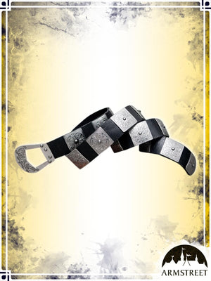 Belt of the West Belts ArmStreet Black|Stainless Steel