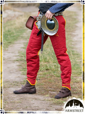 Kingmaker Chausses Gambesons ArmStreet Red|Yellow Medium