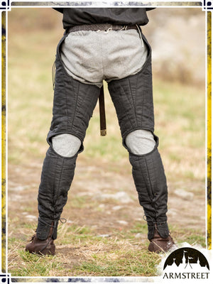 Kingmaker Chausses Gambesons ArmStreet Black XLarge
