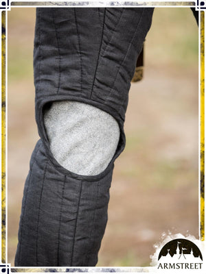 Kingmaker Chausses Gambesons ArmStreet Black 2XLarge