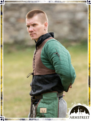 Kingmaker Gambeson Gambesons ArmStreet Green|Brown XLarge