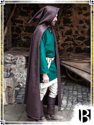 Hooded Wool Cloak Hibernus Capes Burgschneider