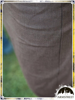 Linen Classic Straight Pants Pants ArmStreet Brown XLarge