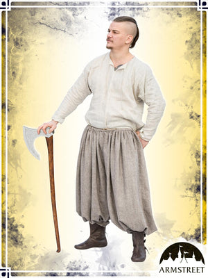 Olegg the Mercenary Pants Pants ArmStreet Brown Small