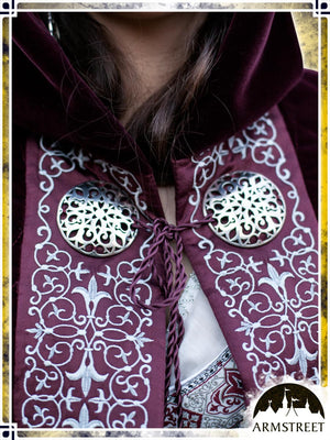 Princess Cloak Capes ArmStreet Burgundy
