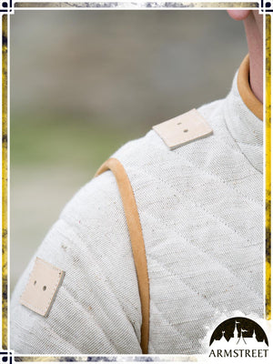Kingmaker Canvas Gambeson Gambesons ArmStreet Natural XLarge