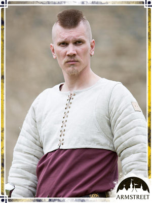 Kingmaker Canvas Gambeson Gambesons ArmStreet Natural Medium