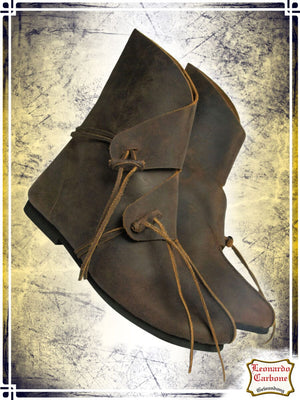 Viking Laced Boots Footwear Leonardo Carbone