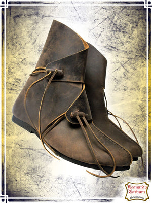 Viking Laced Boots Footwear Leonardo Carbone