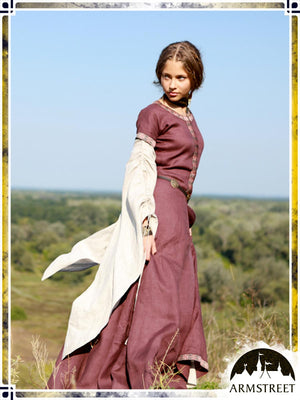 Archeress Dress Dresses ArmStreet Burgundy|Brown 6 years