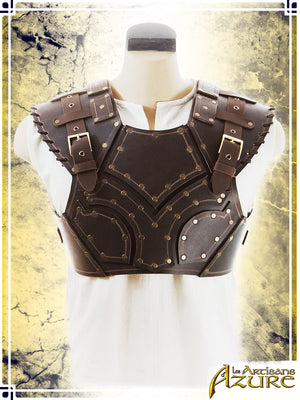 Scoundrel Armor with Hood - Torso Leather Armors Les Artisans d'Azure Large Brown