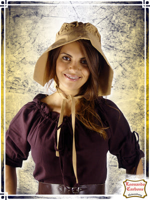 Lady Hat Coifs & Hats Leonardo Carbone Honey