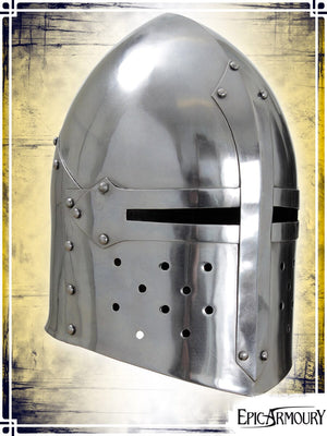 Sugar Loaf Plate Helmets Epic Armoury Medium Shinny