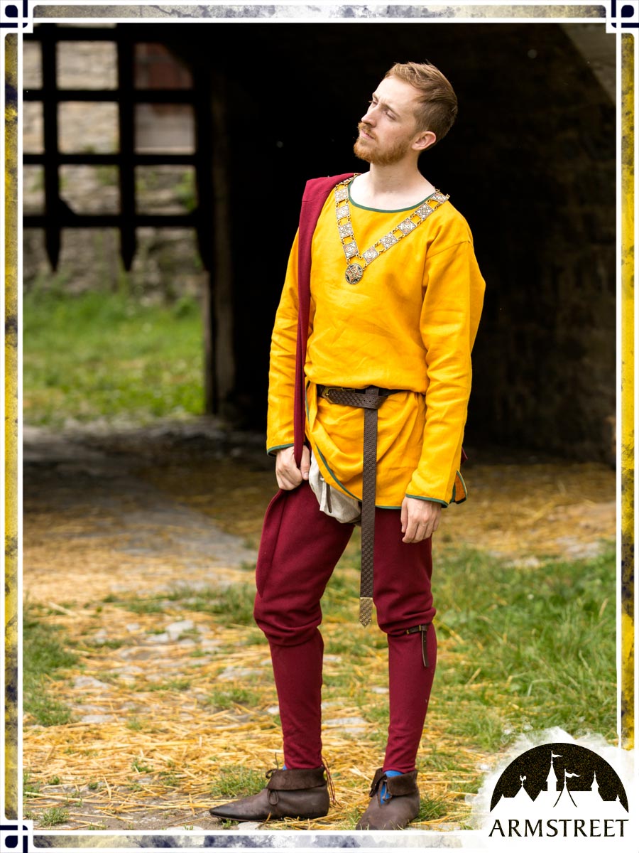 Long Sleeves 12th Tunic Tunics ArmStreet Yellow Small