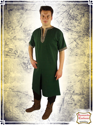 Tunic with Trims Richard Tunics Leonardo Carbone Medium Green