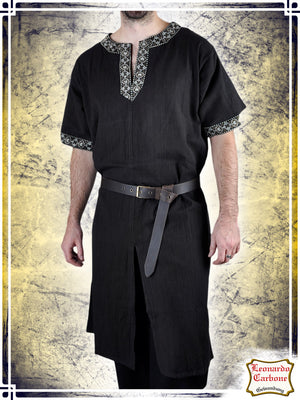 Tunic with Trims Richard Tunics Leonardo Carbone Medium Black