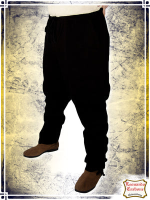 Pirate Pants Pants Leonardo Carbone Medium Black