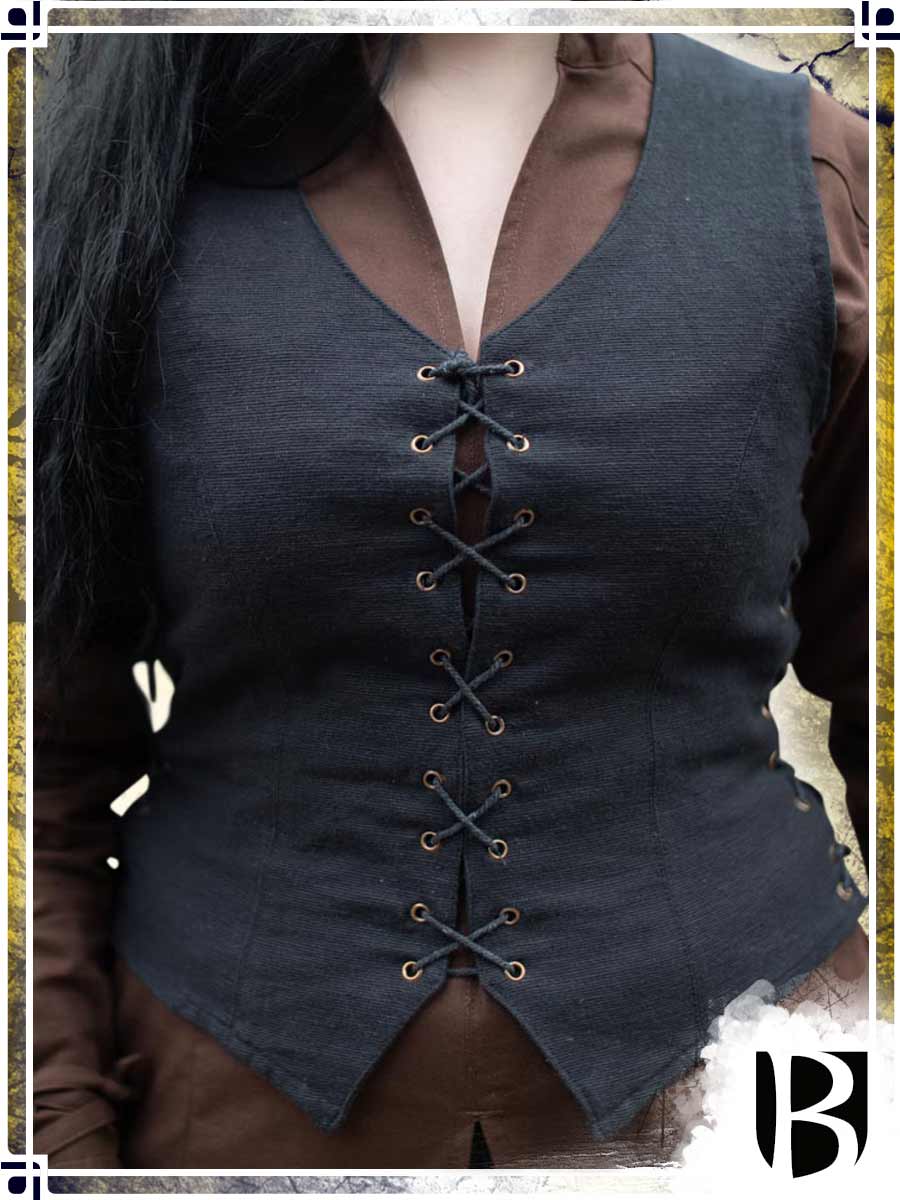 Weskit Marian Surcots & Vests Burgschneider Black Large