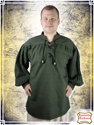 Gilbert Shirt Shirts Leonardo Carbone Small Green