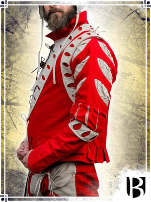 Landsknecht Sleeve Imperialis - Cuts Vests Freyhand Small|Medium Red|Natural