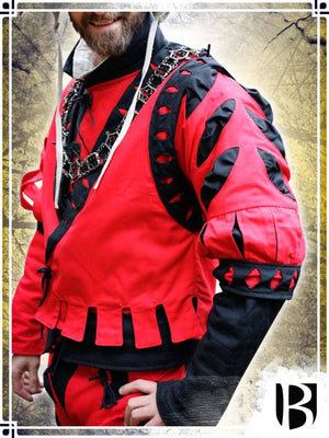 Landsknecht Sleeve Imperialis - Cuts Vests Freyhand Small|Medium Red|Black