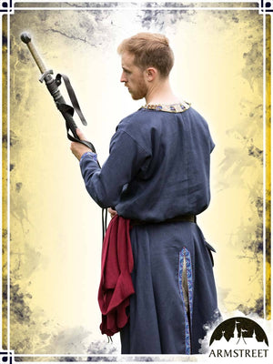 Long 13th Century Linen Tunic Tunics ArmStreet