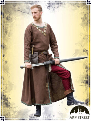 Long 13th Century Linen Tunic Tunics ArmStreet