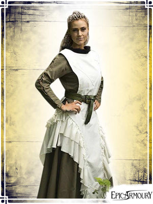Raven Dress Dresses Epic Armoury Small White