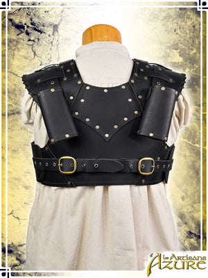 Scoundrel Armor - Torso Leather Armors Les Artisans d'Azure Medium Black