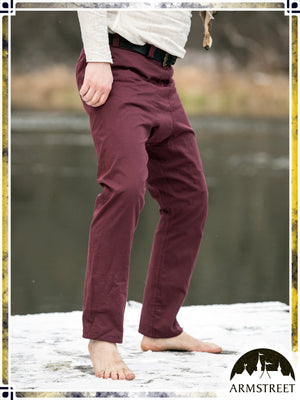 Knut the Merry Pants Pants ArmStreet Red Medium