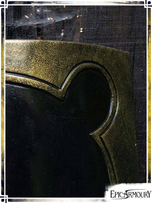 Drow Shield - Black Latex Shields Epic Armoury