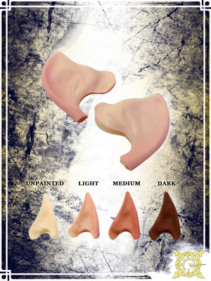 Halfling Ears – Unpainted Prosthesis & Ears Aradani Studios