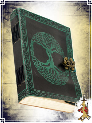 Bound Journal with Yggdrasil – Green/Black Spellbooks Lord of Battles