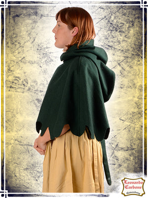 Wool Hood Hoods Leonardo Carbone Green
