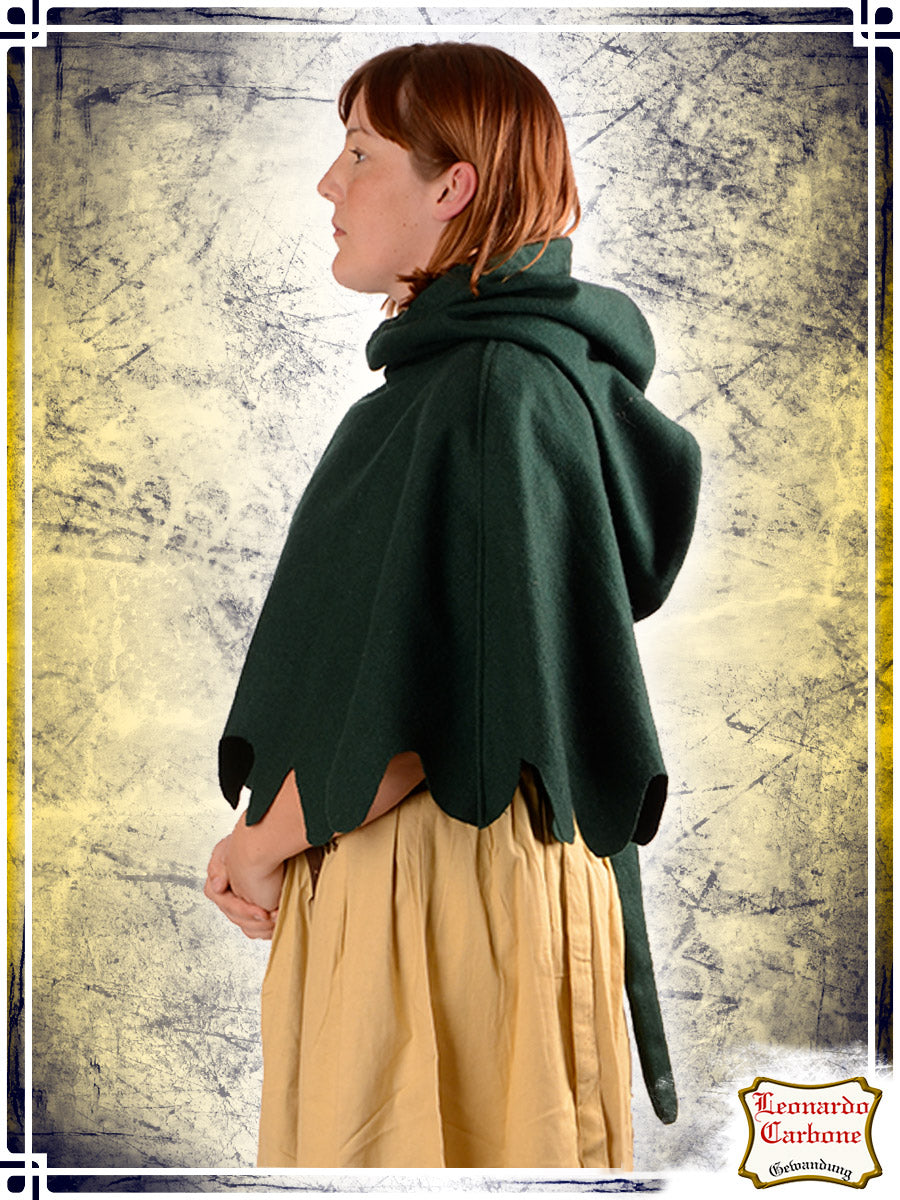 Wool Hood Hoods Leonardo Carbone Green